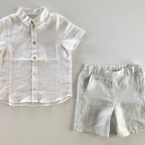 BRAND NEW Tartine Et Chocolat Linen Set . Toddler Boy (3Y)